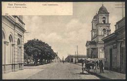 ARGENTINA: SAN FERNANDO: Constitución Street, Circa 1905, Unused, Superb! - Argentina