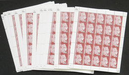 ARMENIA: Sc.827, 2010 280d. King Tigran The Great, 50 Sheets Of 25 Stamps Each (in Total 1,250 Stamps), MNH And Of Excel - Armenië