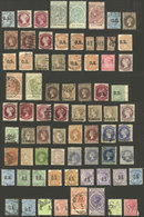 AUSTRALIA: Interesting Lot Of Old Stamps, Very Fine General Quality. It Includes A Few Official Stamps With "SA" Perfin, - Altri & Non Classificati