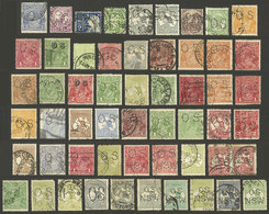 AUSTRALIA: Group Of Old Stamps, Most With OS Perfin, The General Quality Is Fine To Very Fine, Interesting! - Andere & Zonder Classificatie