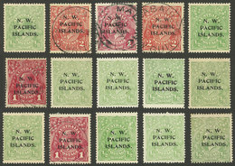 AUSTRALIA - N.W.P.I.: N.W. PACIFIC ISLANDS: Group Of Mint Or Used Stamps, VF General Quality! - Other & Unclassified