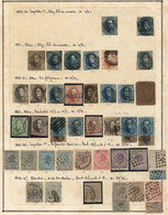 BELGIUM: Collection In Album (circa 1851 To 1990), Used Or Mint Stamps (they Can Be Without Gum), Mixed Quality (from St - Otros & Sin Clasificación