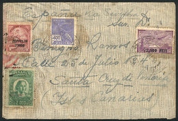 BRAZIL: Airmail Cover Sent From Pernambuco To Santa Cruz De Tenerife (Spain) On 14/DE/1934 With Nice Postage! - Otros & Sin Clasificación