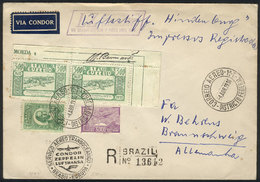 BRAZIL: Cover Flown Via ZEPPELIN From Rio To Germany On 4/AP/1936, VF Quality! - Sonstige & Ohne Zuordnung