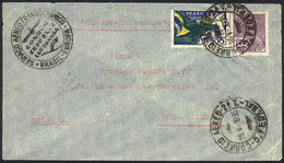 BRAZIL: Airmail Cover Sent From Rio To Netherlands On 16/MAY/1935, VF Quality! - Other & Unclassified