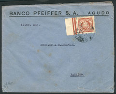 BRAZIL: Cover Sent From Agudo To Paraiso In AU/1942, Franked By RHM.C-176 ALONE, Catalog Value 400Rs., VF Quality! - Other & Unclassified