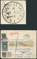 BRAZIL: Cover Sent From Sao Paulo To Paris On 21/OC/1949 (arrival Backstamp Of 26/OC), Forwarded To SWEDEN (Stockholm Ar - Otros & Sin Clasificación