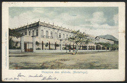 BRAZIL: RIO DE JANEIRO: Hospice Des Aliénes, Botafoto, Sent To Portugal On 14/NO/1906, Small Cut In One Margin - Other & Unclassified