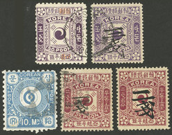 KOREA: Small Lot Of Old Stamps, Low Start! - Corea (...-1945)