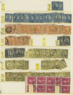 UNITED STATES: Stock Of Large Number (MANY HUNDREDS, Probably Thousands) Of Used Stamps In Stock Pages, Fine To Very Fin - Autres & Non Classés