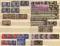 GREAT BRITAIN: Stockbook With Several Hundreds Stamps Of Circa 1930/40s, There Are Several Examples With The Watermark S - Other & Unclassified