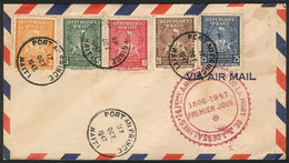 HAITI: FDC Cover Of 17/OC/1947. - Haití