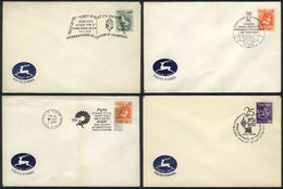 ISRAEL: 30 Covers With Very Thematic Special Postmarks, VF Quality! - Sonstige & Ohne Zuordnung