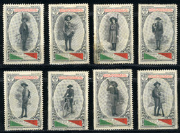 ITALY: 8 Old Cinderellas, Topic SCOUTS, Most Of Fine To VF Quality (some May Have Defects), Very Interesting! - Erinnophilie