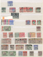 MALAYA + STATES: Large Number Of Stamps Of All Periods, Used Or Mint, On Stock Pages, Very Fine General Quality, Good Op - Malaya (British Military Administration)