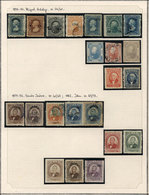 MEXICO: Collection On Pages (circa 1874 To 1980), Used Or Mint Stamps, Most Of Fine Quality (some With Minor Defects), I - Mexiko