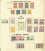 PARAGUAY: Old Collection In Album With SEVERAL HUNDREDS Old Stamps, Some May Have Minor Faults, Most Of Fine Quality, Pe - Paraguay