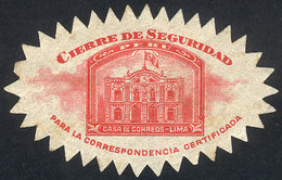PERU: Old Official Seal, Mint With Gum, Fine Quality! - Peru