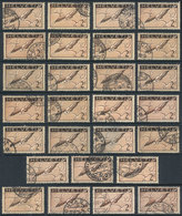 SWITZERLAND: Sc.C15a, 17 Used Examples, All With GRILLED GUM, Fine To Very Fine Quality, Catalog Value US$204. We Also I - Otros & Sin Clasificación