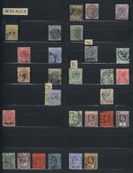 THAILAND + MALAYSIA + ASIA: Including Singapore, Malay States, Burma, Vietnam, Etc.: Collection In Stockbook, Including  - Tailandia