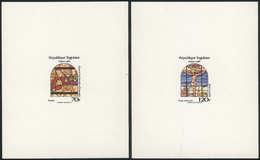 TOGO: Yvert 1228 + A.649, 1988 Easter (religion), 2 Values Of The Set Of 4, DELUXE PROOFS, Excellent Quality! - Togo (1960-...)