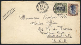 TRINIDAD AND TOBAGO: Cover Sent To USA On 16/MAR/1935 Franked With 26c. (24c. + 2c.) - Trinidad & Tobago (1962-...)