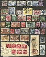 WORLDWIDE: PERFINS: Interesting Group Of Stamps Of Varied Countries And Periods, All With Commercial Perfins! - Otros & Sin Clasificación