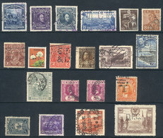 WORLDWIDE: PERFINS: Lot Of Stamps With Commercial Perfins, Very Fine General Quality, Very Interesting Lot For The Speci - Altri & Non Classificati