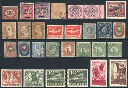 WORLDWIDE: Selection Of Good Stamps Of Various Countries, Used And Mint (the Latter Can Be With Gum Lightly Hinged Or Wi - Otros & Sin Clasificación