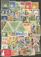 WORLDWIDE: Lot Of Varied Cinderellas, Most Old, Very Attractive Lot! - Vignetten (Erinnophilie)