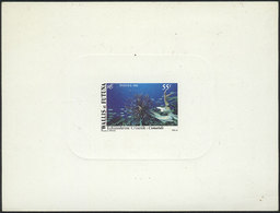 WALLIS & FUTUNA: Yvert 272, 1981 55f. Marine Fauna And Flora, DELUXE PROOFS, Excellent Quality! - Other & Unclassified