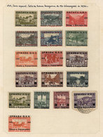 YUGOSLAVIA: Collection On Pages (circa 1918 To 1970), With Mint (mostly Lightly Hinged And Few Without Gum In Earlier Is - Other & Unclassified