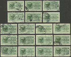 YUGOSLAVIA - LUBIANA: Yvert 20 X18 Used Examples, VF Quality! - Autres & Non Classés