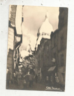 Cp, Photographe ,Albert MONIER ,MONTMARTRE Mystique, Voyagée1963 - Monier