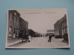 Le Centre Du Village  Villers-le-Bouillet ( Copie / Copy De Carte Postale ) Anno 19?? ( Zie Foto Details ) ! - Villers-le-Bouillet