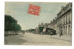 3 - Argenteuil - Boulevard Héloise (animation) Circulé 1906, Timbre Annulé Par Une Croix - Argenteuil