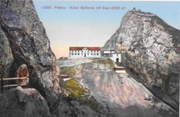 PILATUS → Hotel Bellevue Mit Esel, Ca.1910 - Sonstige & Ohne Zuordnung