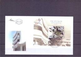 Israel - FDC - Centennial - Michel Block 76 - Tel Aviv 27/8/2007   (RM14853) - Storia Postale