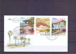 Israel - FDC - Promenades- Michel 2001/03  - Jerusalem  14/7/20008   (RM14868) - Covers & Documents