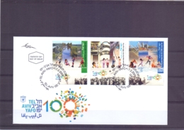 Israel - FDC -  Michel 2027/29  - Tel Aviv 17/2/2009   (RM14873) - Cartas & Documentos