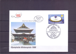 Rep. Österreich - Winterolympiade 1998 - Wien 6/2/1998   (RM15174) - Winter 1998: Nagano