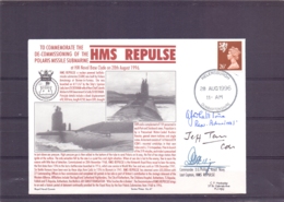 Great Britain - To Commemorate The DE-commissioning Of Polaris Missile Submarine - 28/8/1996   (RM15365) - Submarines