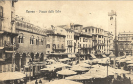 Italie _Verona  _  Piazza  Delle ( 1907 ) - Verona