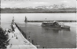 Konstanz ( Bodensee) Hafeneinfahrt Mit Schweizer Alpen. (Voir Commentaires) - Sonstige & Ohne Zuordnung