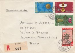 Suisse - Lettre S/Propagande De 06/04/1954 - Covers & Documents