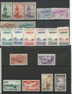 1939/ 52 Maroc PA 43/49*, 50/55*, 64*, 82*, Série 85/88** Cote 55€ 72 - Aéreo
