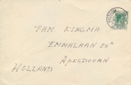 Hong Kong 1938 Cover To Netherlands With 5 C. George VI - Briefe U. Dokumente