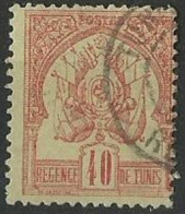 1888/ 93 Tunisie N° 6 Cote 85€ - Usati