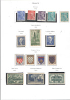 Francia PO 1943 Hospital Beaune  Scott.466 See Scan On Album A; - Unused Stamps