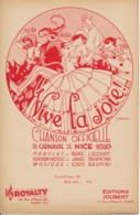 Chanson Officielle Du Carnaval De NICE, 1939 - Vive La Joie !...- Lecourt, Bermond, Raspini - Partituras